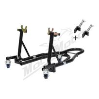 Biketec pro galinis motociklo stovas ant vežimėlio