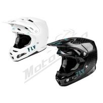 FLY RACING Formula S Carbon Solid Vaikiškas krosinis šalmas