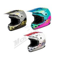 Vaikiškas krosinis šalmas FLY RACING YOUTH KINETIC DRIP