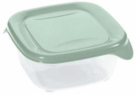 Dėžutė maistui Curver Fresh & Go 0800559A87, 0.8 l, 15.5 cm x 15.5 cm, žalia sp.