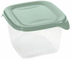 Dėžutė maistui Curver Fresh & Go 0800558A87, 0.45 l, 10.5 cm x 10.5 cm, žalia sp.