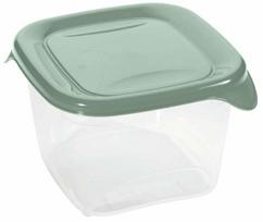 Dėžutė maistui Curver Fresh & Go 0800560A87, 1.2 l, 15.5 cm x 15.5 cm, žalia sp.