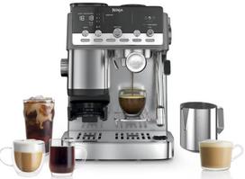 Pusiau automatinis kavos aparatas Ninja Luxe Café Mini Plus ES352EU, sidabro sp.