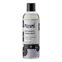MINIML dušo želė ir vonios putos su levandų ir ramunėlių aromatu 500ml