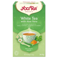 YOGI TEA baltoji arbata su alijošiumi 30g
