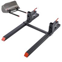 Padėklų šakės VEVOR HC43-2-KT, su reguliuojamu stabilizatoriumi, 1090 × 230 × 80 mm
