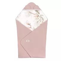 Lionelo pledukas - vokelis automobilinei kėdutei Travel Swadle, Beige magnolia