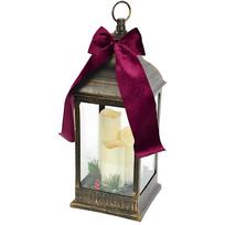 Advento žibintas, žvakidė, Led 60 Cm, 3 žvakės, Juodas