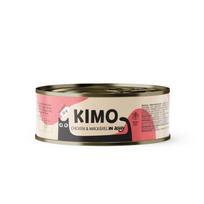Kimo Chicken & Mackerel in Soft Jelly konservai su vištiena ir skumbre katėms, 70 g