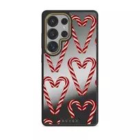 Candy Lane - Samsung Galaxy S25 Ultra Case, Elite Mirror Dark (Magnetic) / Gold