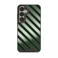 Wrapped - Samsung Galaxy S25 Plus Case, Elite Mirror Dark (Magnetic) / Gold