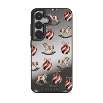 Rocking Around - Samsung Galaxy S25 Plus Case, Elite Mirror Dark (Magnetic) / Gunmetal