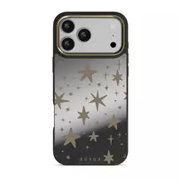 12 O'clock - iPhone 17 Pro Max Case, Elite Mirror Dark (MagSafe) / Gold