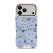 Ice Queen - Snowflakes iPhone 17 Pro Max Case, Elite Light (MagSafe) / Gold
