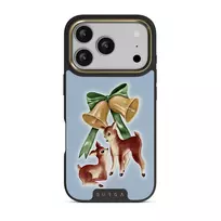 Baby Rudolph - iPhone 17 Pro Case, Elite Dark (MagSafe) / Gold