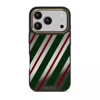 North Pole - iPhone 17 Pro Case, Elite Mirror Dark (MagSafe) / Gold