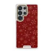 Dear Santa - Snowflake Samsung Galaxy S25 Ultra Case, Elite Light (Magnetic) / Gold