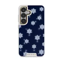 Frosty Pines - Samsung Galaxy S25 Plus Case, Elite Light (Magnetic) / Gold
