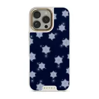 Frosty Pines - iPhone 16 Pro Max Case, Elite Light (MagSafe) / Gold