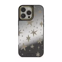 12 O'clock - iPhone 16 Pro Max Case, Elite Mirror Dark (MagSafe) / Gold