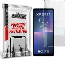 „GrizzGlass“ hibridinis stiklas „GrizzGlass HybridGlass“ skirtas „Sony Xperia 5 V“