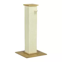 Maža draskyklė su kamuoliuku, kreminė 80 cm