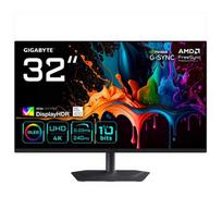 GIGABYTE MO32U2 kompiuterio monitorius 80 cm (31.5") 3840 x 2160 pikseliai 4K Ultra HD QD-OLED Juoda