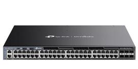 TP-LINK Omada 48-Port Gb Stackable Lite L3 Managed Switch with 4 Ports: 24× Gigabit RJ45 Ports, 4× 10G SFP+ Slots, RJ45/USB Type C Console Port