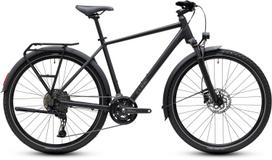 Dviratis Cube Nature EXC FE grey'n'chrome 2027