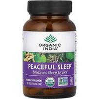 Organic India, Ramus miegas®, 90 vegetariškų kepurių