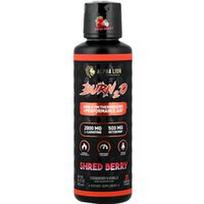 ALPHA LION, Burn2O, susmulkintos uogos, braškės ir vanilė, 15.72 uncijos (465 ml)