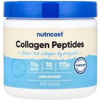 Nutricost, Kolageno peptidai, natūralaus skonio, 113 g