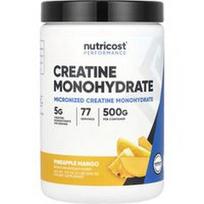 Nutricost, „Performance“, kreatino monohidratas, ananasų ir mangų skonio, 500 g