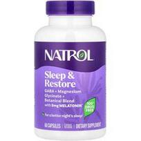 Natrol, Miego ir atsigavimo priemonė, 60 kapsulių