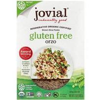 Jovial, Ekologiški rudieji ryžių makaronai be glitimo, Orzo, 340 g