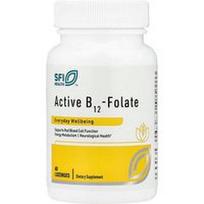 SFI Health, Aktyvus vitaminas B12 folatas, 60 pastilių
