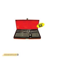 ⬡ Antgalių rinkinys TORX, HEX, SPLINE 40 vnt. (S2) (KR040MDAH, KINGROY)