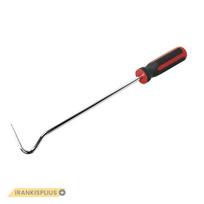 ⬡ Įrankis gumoms nuimti, lenktas kablys, L260 mm (AT502802, ELLIENT TOOLS)