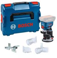 Bosch Powertools Akku-Kantenfrse GKF 18V-8 Professional solo, 18Volt (blau/Black, ohne Akku und Ladegert, in L-BOXX) | 06016C2001 | 4059952640778