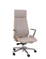Biuro kėdė MoonWood HD Beech Wood All Chrome Seattle