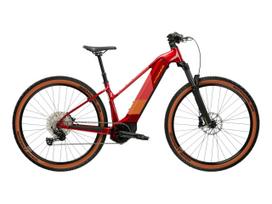 KROSS Influx HYBRID 4.0 800 D MY26 / Rubin/Claret Glossy / moteriškas elektrinis dviratis (29") (M)