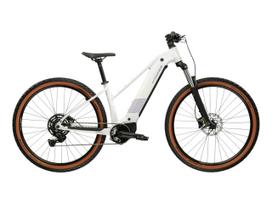 KROSS Influx HYBRID 2.0 600 D MY26 / Pearl/Violet Glossy / moteriškas elektrinis dviratis (27.5")