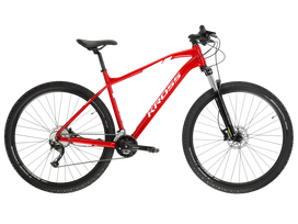 KROSS Level 3.0 ALV SM MY23 / Red/White Glossy / kalnų (MTB) dviratis (29")