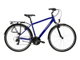 KROSS Trans 1.0 MY26 / Navy Blue/Silver Glossy / miesto dviratis (28") (L)