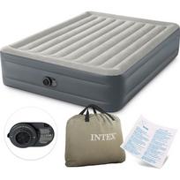 Didelis pripučiamas čiužinys 203x152 cm su integruota pompa INTEX 64126