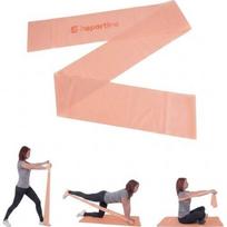 Resistance Band inSPORTline Clingy 170 cm / 1.5 kg – Peach