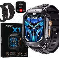 Išmanusis laikrodis vyrams Cubot X1 AMOLED skambučiai tvirtas vandeniui atsparus