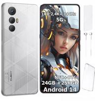 Išmanusis telefonas CUBOT MAX 5 24/256GB NFC DUAL SIM 5G 4G 6,95" OTG + DĖKLAS FHYDRO