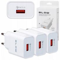 GREITAS TINKLO ĮKROVIKLIS USB QC3.0 18W QUICK CHARGE 3 VIETŲ RINKINYS
