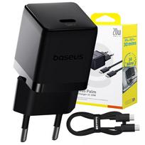 BASEUS rinkinys greitas tinklo įkroviklis USB-C maitinimo adapteris laidas 20W PD
